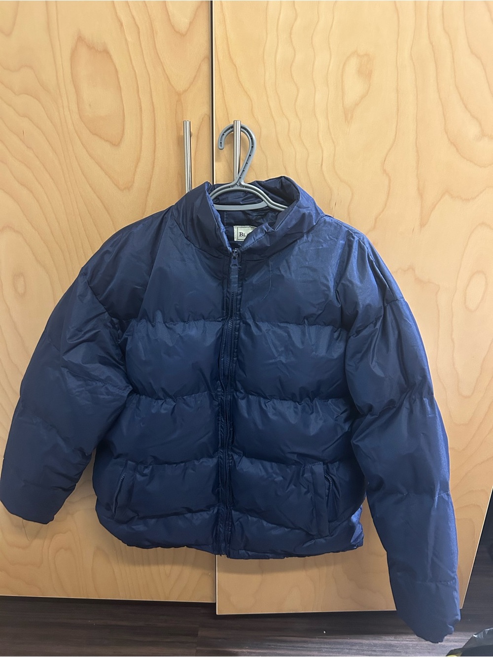 Classic Navy Puffer Jacket